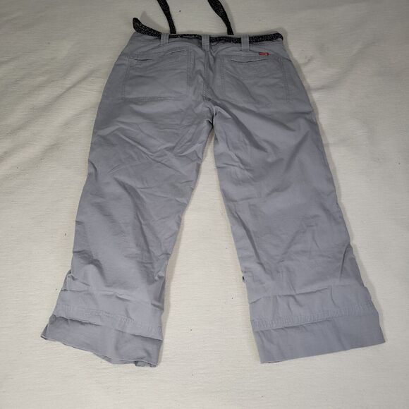 The North Face Cargo Pants Womens Sz 10 Gray Convertible Rollup Style AV2U Hike - Picture 4 of 16